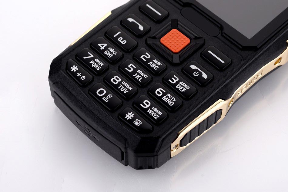 Мощный телефон Servo V3 Pro на 4 sim карты с усиленной батареей