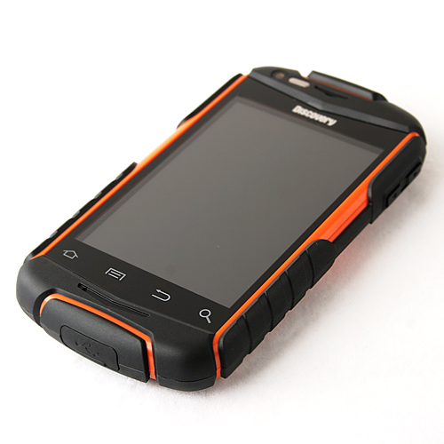 Защищенный смартфон Discovery v5 купить.Черно-оранжевый.Цена,отзывы,фото.